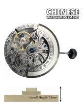 Chinese Watch Movement Automatic Skeleton Mec...