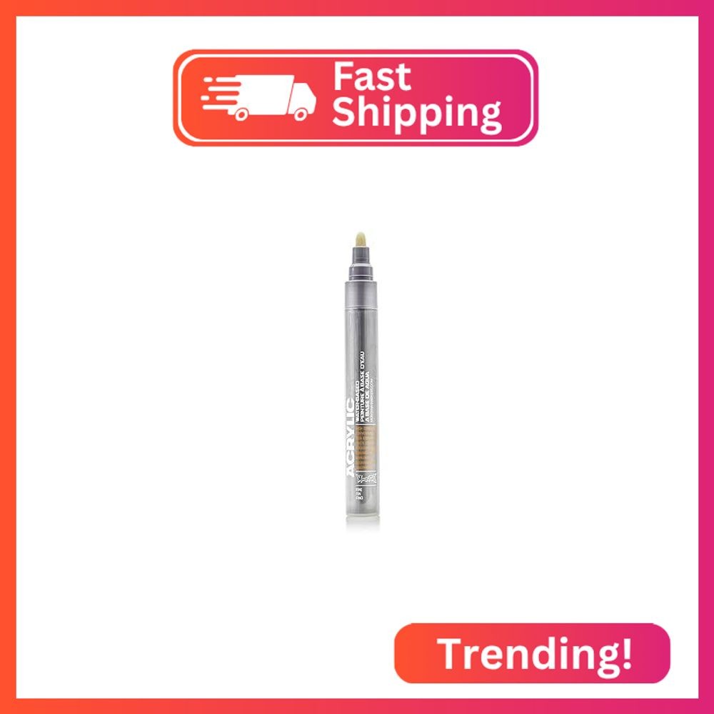Montana Acrylic Paint Marker, 2mm, Fine Nib, Iron Curtain (045392)