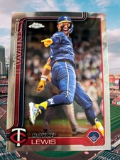 2025 Topps Chrome Logofractor Edition - Royce Lewis, Royce Lewis #254