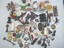 Vintage Lot Miniatures 55+ Trinkets Toys Game...