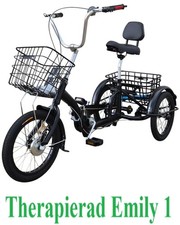 Therapierad Erwachsene Dreirad Emily 1 Faltbar klein Fahrrad