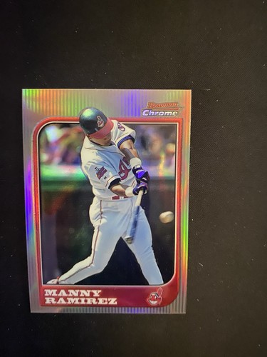 Manny Ramirez [Refractor] #29 1997 Bowman Chrome card