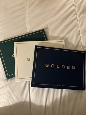 BTS Jungkook Golden Album Set 3 Versions