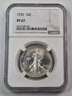 1939 Proof Walking Liberty Half Dollar NGC PF67! Graded NGC PF67/PR67!