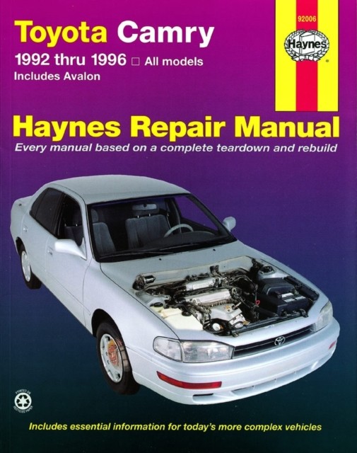 Toyota Camry & Avalon (92 - 96) by Haynes Publishing (Paperback Book)