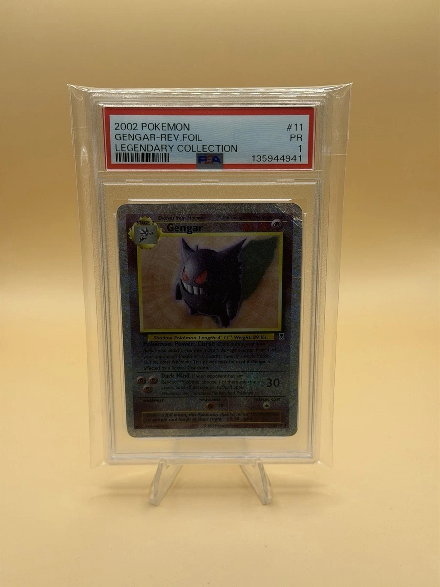 Gengar Pokémon TCG Legendary Collection Individual Collectible