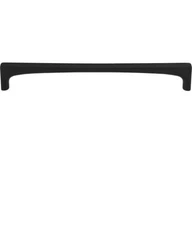 Top Knobs TK1015BLK Riverside 7 9/16" C-C Cabinet Pull Flat Black