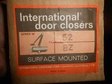International Door Closer Surface Mounted Bronze Door Closer New in Box #52