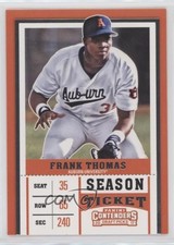 2017 Panini Contenders Draft Picks Season Ticket Frank Thomas (Color) #8 HOF 2u3