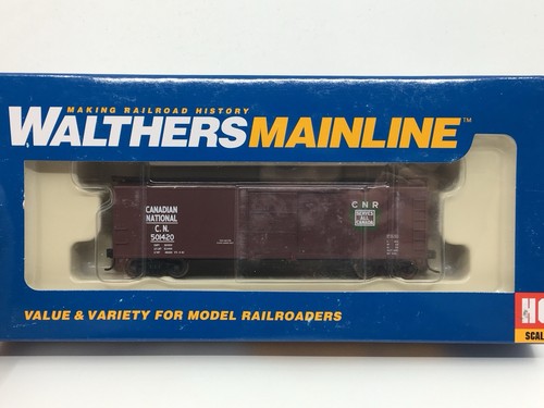 HO Walthers 910-2402 Canadian National 40’ Steel Boxcar CN #501420 ruedas de metal | Zustand: Used