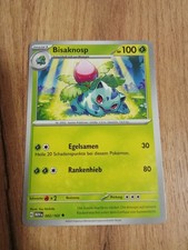 Pokemon Karte Bisaknosp Deutsch 002/165