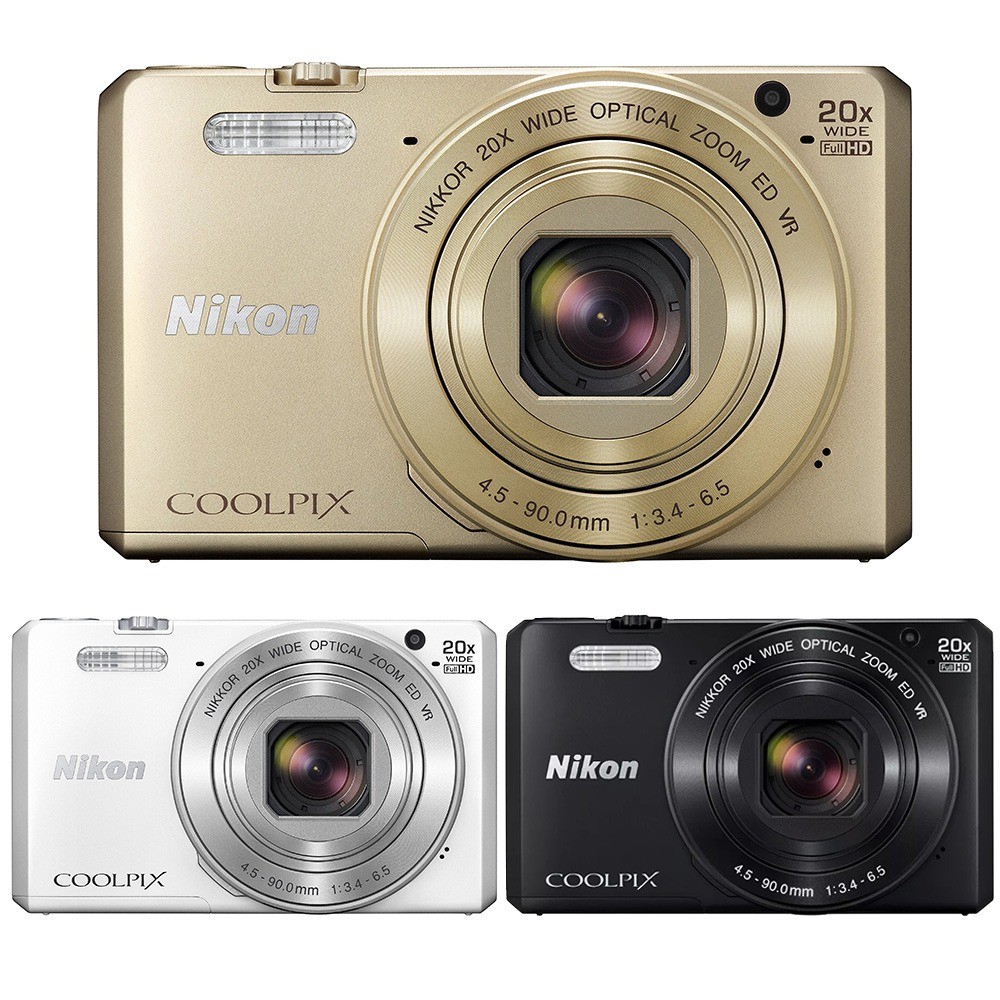 Nikon COOLPIX S7000 ホワイト 16.0メガピクセル Nikon COOLPIX S7000