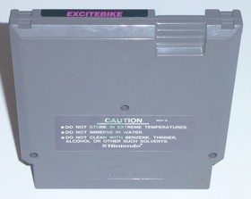 EXCITEBIKE - Nintendo NES (Authentic) Game, Tested & Working, Excite Bike