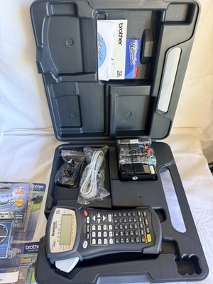 Brother P-Touch Pro XL PT-1650 Label Maker Bundle w/ Case, TZ Tape Cartridges