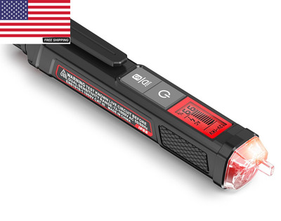 Voltage Tester/Non-Contact Voltage Tester with Signal Percentage, Dual Range AC