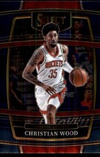 Christian Wood 2021-22 Panini Select #61 Rockets NBA READ FREE SHIP AutographDen