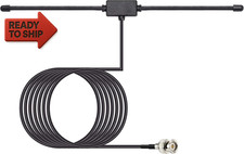 Bingfu Police Radio Scanner Dipole Antenna 20-1300Mhz Adhesive Mount BNC Male,