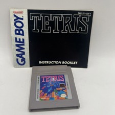 Nintendo Gameboy Tetris With Manual Tested Working Gameplay Pics