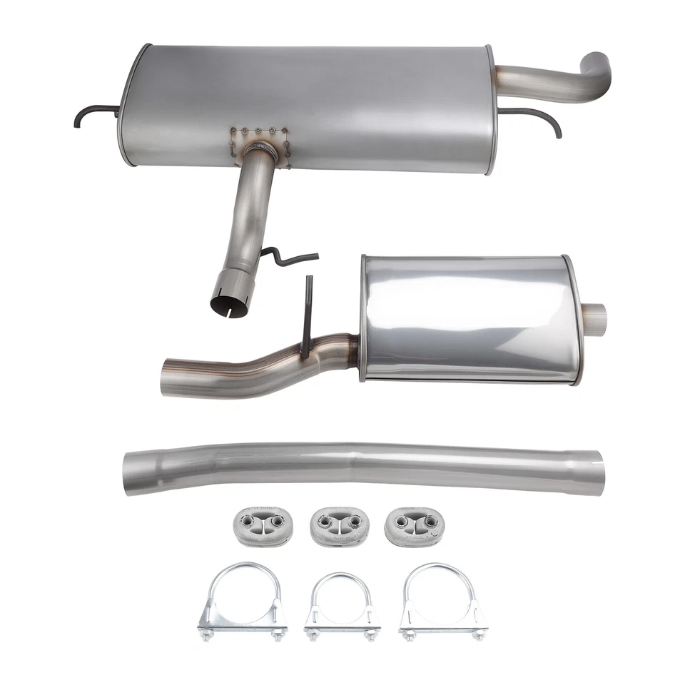 Stainless Steel Rear Muffler for Chevrolet Equinox & GMC Terrain 2010-2017 2.4L Foto 4 de 4