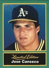 B7066- 1989 CMC Canseco Jose Baseball Card #s 1-20 -You Pick- 15+ FREE US SHIP