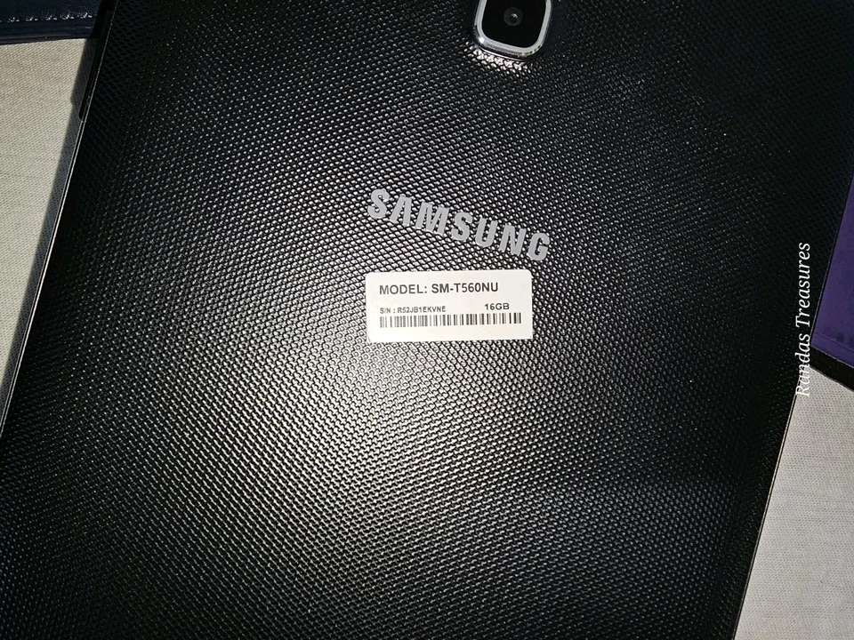Samsung Galaxy Tab E SM-T560 16GB, Wi-Fi, 9.6in - Black - Image 4 of 4