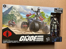 Gi Joe Classified Figure Pulse Exclusive  119 Cobra Ferret ATV and Scout