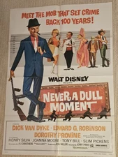 Lot of 5 original DISNEY movie posters 60s 70s