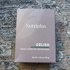 Farmasi Nutriplus Delish Instant Coffee And Chicory Blend 3.53oz - Exp 08/27