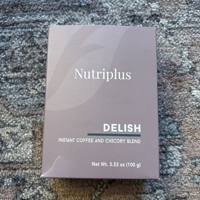 Farmasi Nutriplus Delish Instant Coffee And Chicory Blend 3.53oz - Exp 08/27