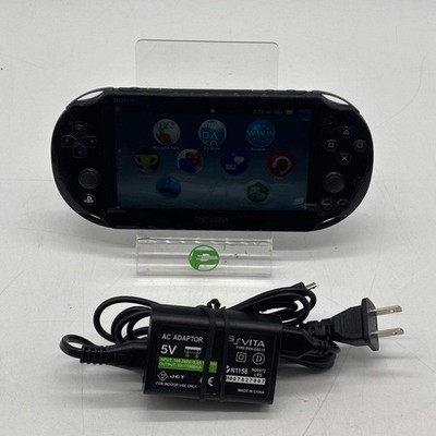 Sony Playstation Vita Slim PS Vita PCH-2001 Handheld Console Black