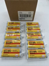 10pk  cartridge Henkel Loctite Hysol EA E-90FL Epoxy Adhesive Gray 400 mL 07/25