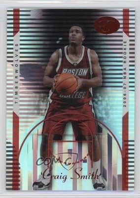 2006-07 Bowman Elevation Rookie Red 34/299 Craig Smith #104 Rookie RC 2u3