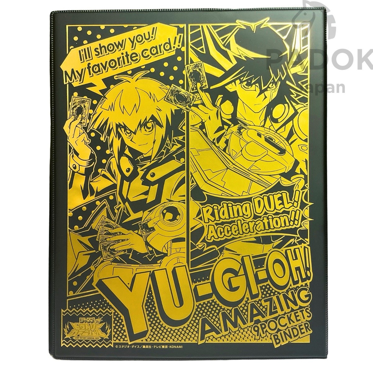 Yugi Muto Jaden Yuki Yu-Gi-Oh Binder Jump Festa Limited Card Album