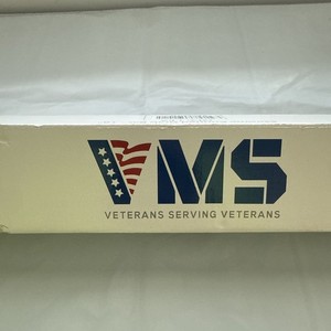 18" Chrome Knurled Wall Grab Bar Veterans Serving Veterans #2