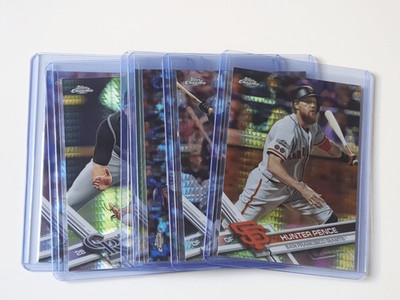 Topps Chrome Baseball 2017 Prism Refractor MLB Auswahl aus Dropdown-Liste