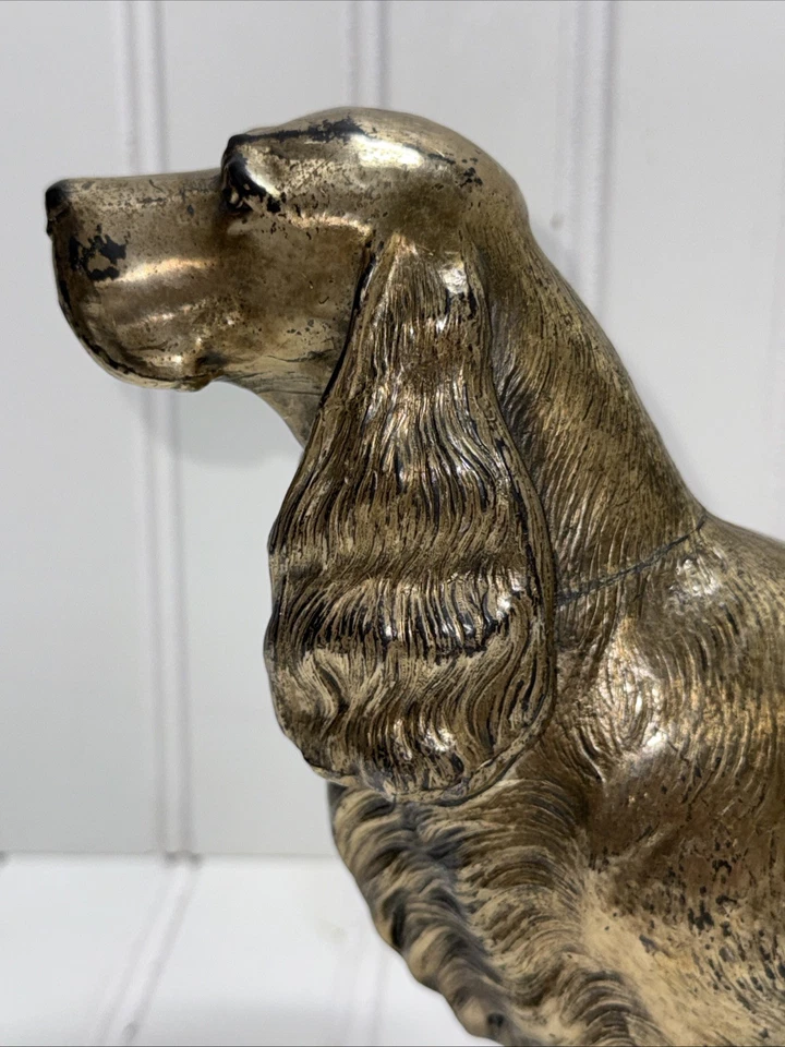 Vintage JENNINGS BROTHERS Cast Iron Dog “1692 / 111-850 Markings”COCKER SPANIEL* - Image 3 of 4