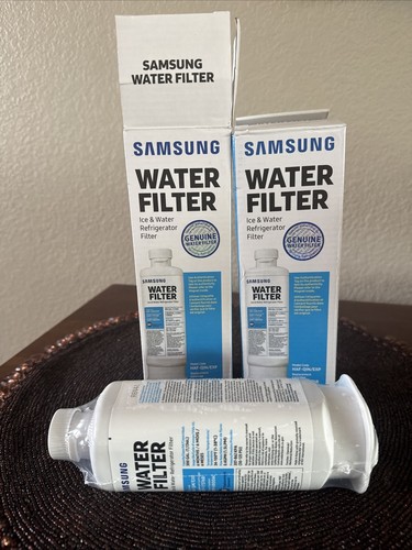 2 PACK Genuine Samsung DA97-17376B HAF-QIN/EXP REFRIGERATOR Water Filter NEW,US