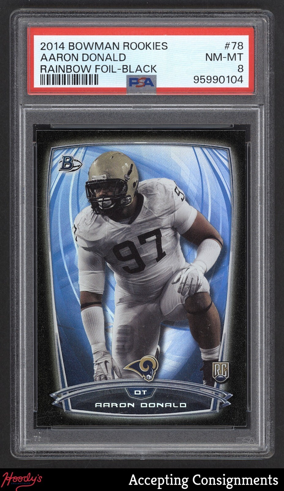 Aaron Donald Bowman Rookies #78 Black