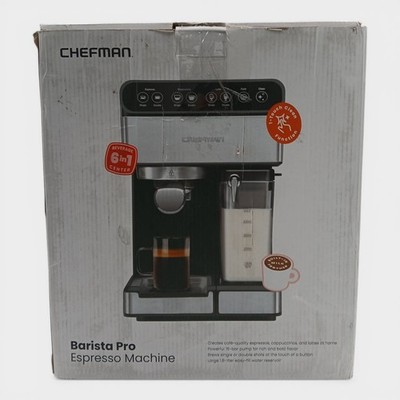 Chefman Barista Pro 6-in-1 Espresso Machine Coffer Maker - 15-bar Pump (Untested