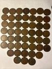 Indian Head Penny Roll of 50 ALL Indian Head Cents Lot of 50 FULL ROLL#4