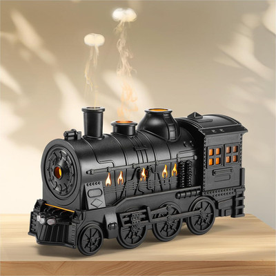Essential Oil Diffuser Train Diffuser 300Ml, Train Humidifier, Aromatherapy Diff