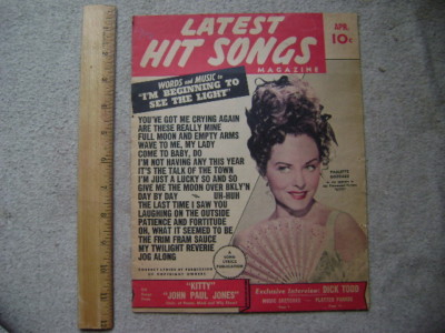 1945 Best Songs. Lyrics from Latest Song Hits. 24 Verses of Rum and Coca-Cola