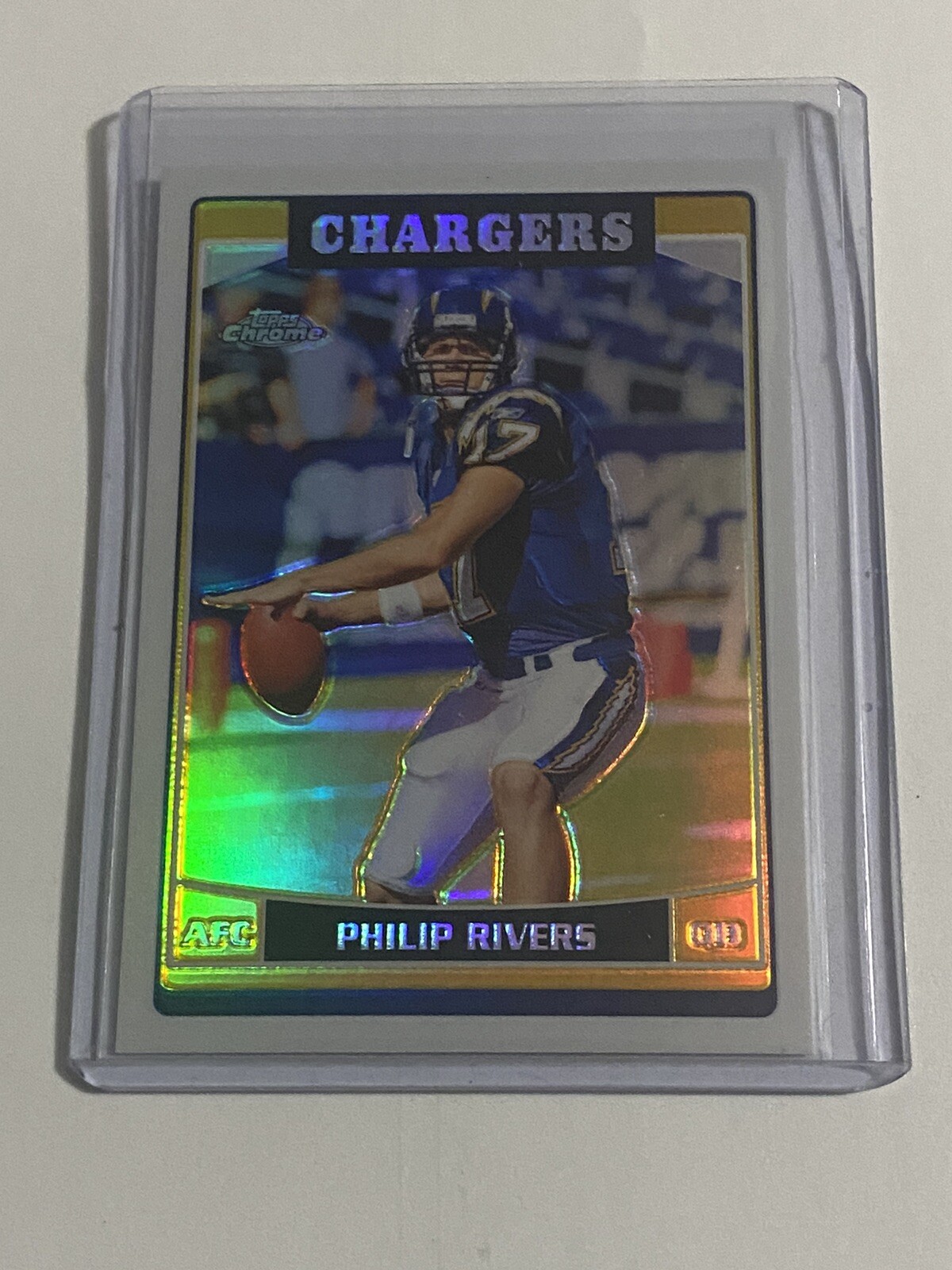2006 TOPPS CHROME PHILIP RIVERS REFRACTOR #99