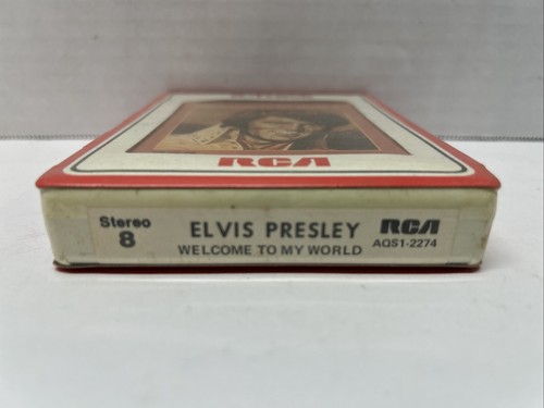 Elvis Presley 8-Track Tape Welcome To My World RCA 1977 (NEW SEALED) - Bild 3 von 3