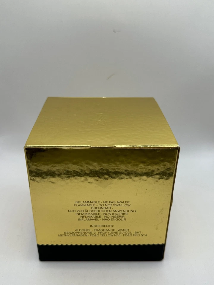 YVES SAINT LAURENT CHAMPAGNE 100 ML VINTAGE EDT SPLASH (NUEVO CON CAJA) AÑOS 90 Foto 4 de 4