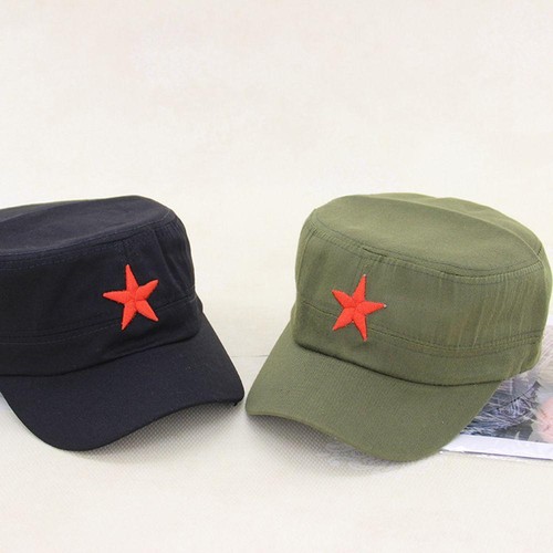 Cappello Nuovo Berretto Comunista Stella Rossa Esercito Che Guevara Cuba Stelle Militare Cool Hat - Foto 12 di 27