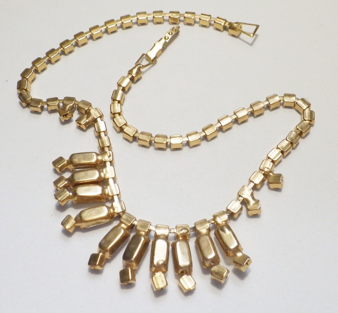 Stunning Unsigned WEISS Hi-End Rectangle Cream Mo… - image 4