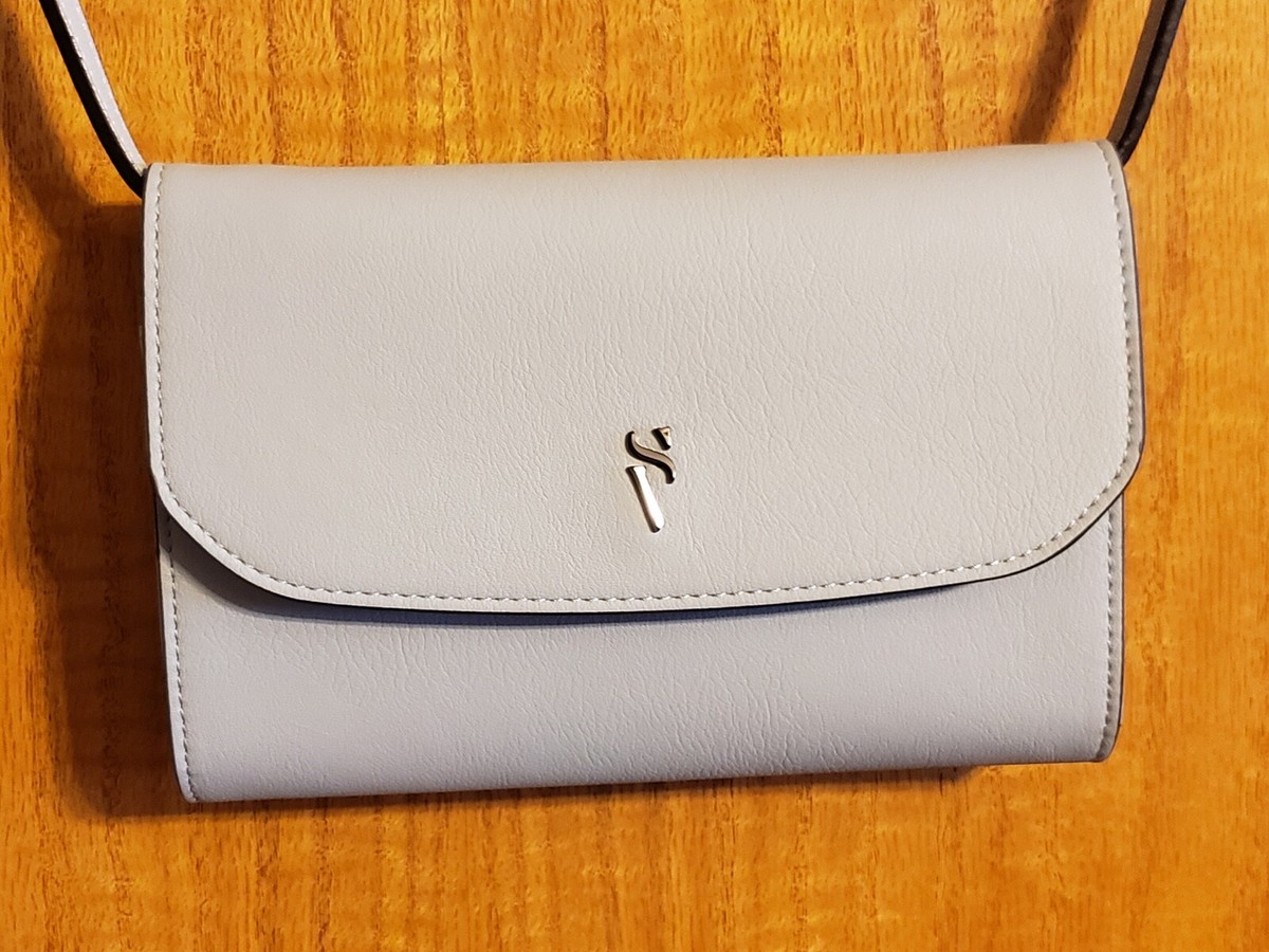 SIMPLY VERA WANG SV SIGNATURE MINI CROSSBODY DESIGNER PURSE SIMPLY VERA WANG SV SIGNATURE MINI CROSSBODY DESIGNER PURSE