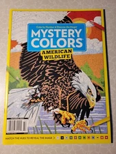 MYSTERY COLORS -American Wildlife -COLOR BY NUMBER Discover the Magic- 31 Pages