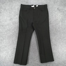 Vintage Levi's Pants Mens 42x30 Black Rock a Billy Bootcut Made in USA